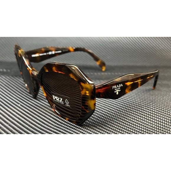 Prada Polarized Brown Women's Sunglasses - Picture 1 of 5